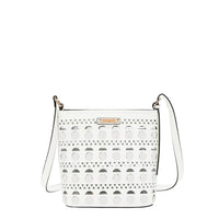 SILVER POP STUD CROSSBODY