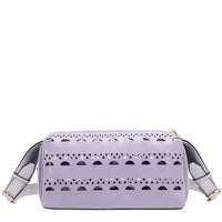 SILVER POP STUD SHOULDER BAG