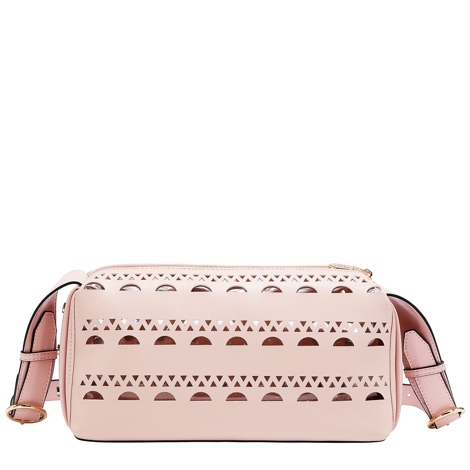 SILVER POP STUD SHOULDER BAG