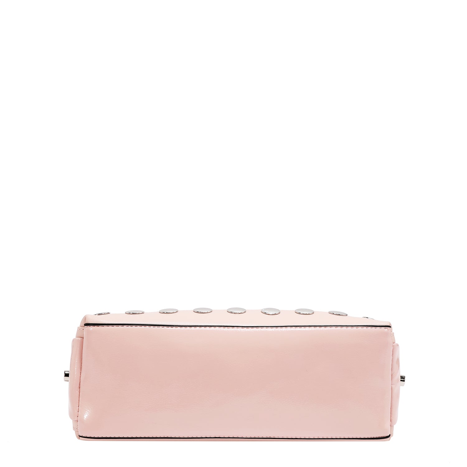 SILVER POP STUD SHOULDER BAG