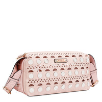 SILVER POP STUD SHOULDER BAG