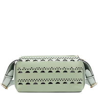 SILVER POP STUD SHOULDER BAG