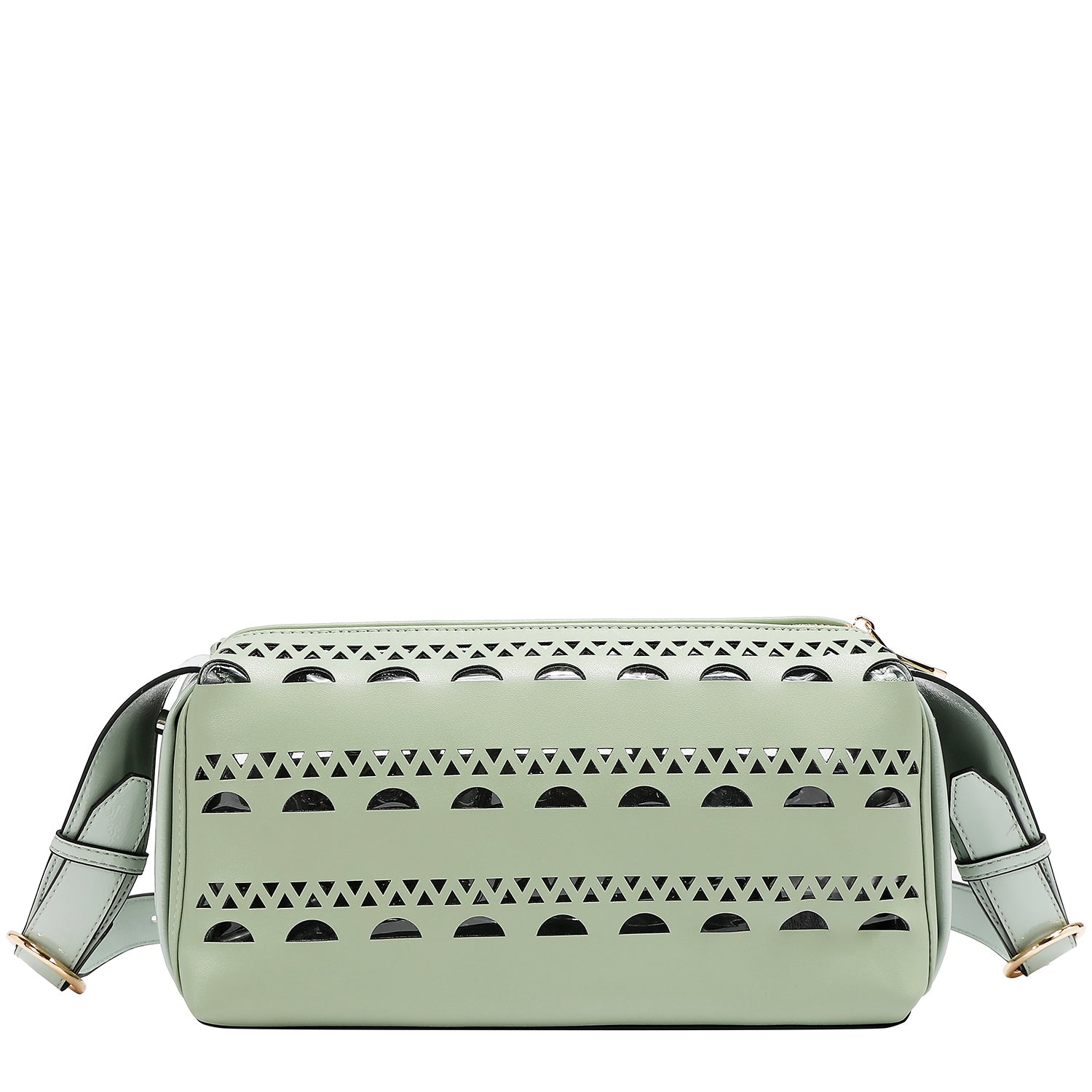 SILVER POP STUD SHOULDER BAG
