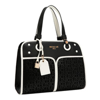 NICOLE MONOGRAM TOTE BAG