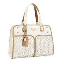 NICOLE MONOGRAM TOTE BAG