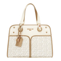 NICOLE MONOGRAM TOTE BAG
