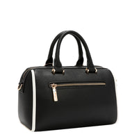 NICOLE MONOGRAM BOSTON BAG