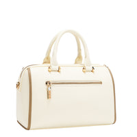 NICOLE MONOGRAM BOSTON BAG