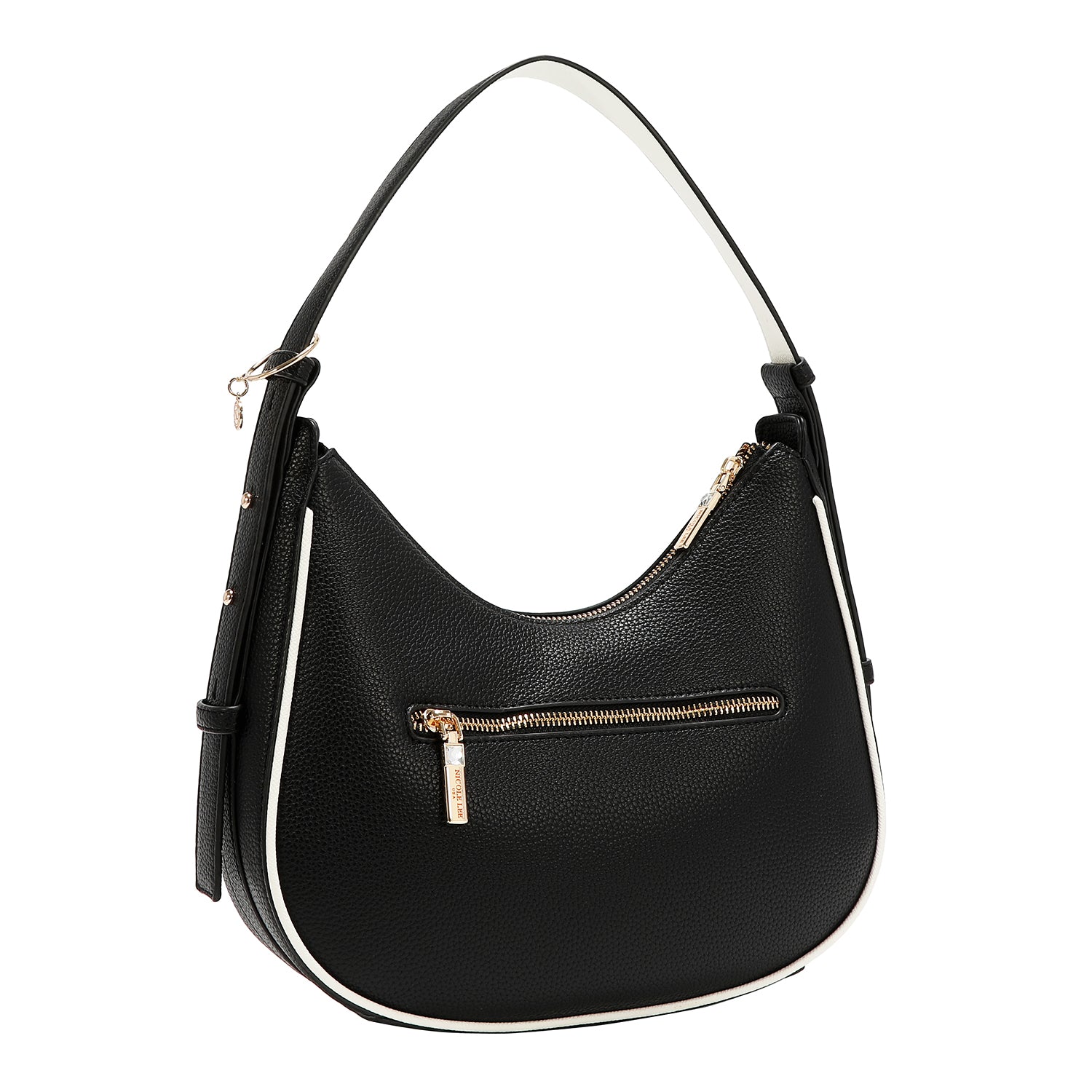NICOLE MONOGRAM SHOULDER BAG