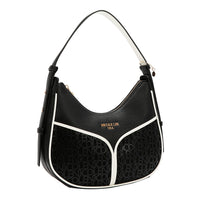 NICOLE MONOGRAM SHOULDER BAG
