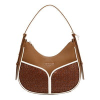 NICOLE MONOGRAM SHOULDER BAG