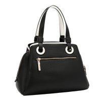 NICOLE MONOGRAM SATCHEL BAG