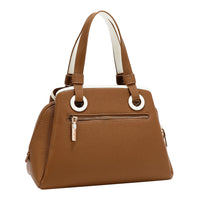 NICOLE MONOGRAM SATCHEL BAG