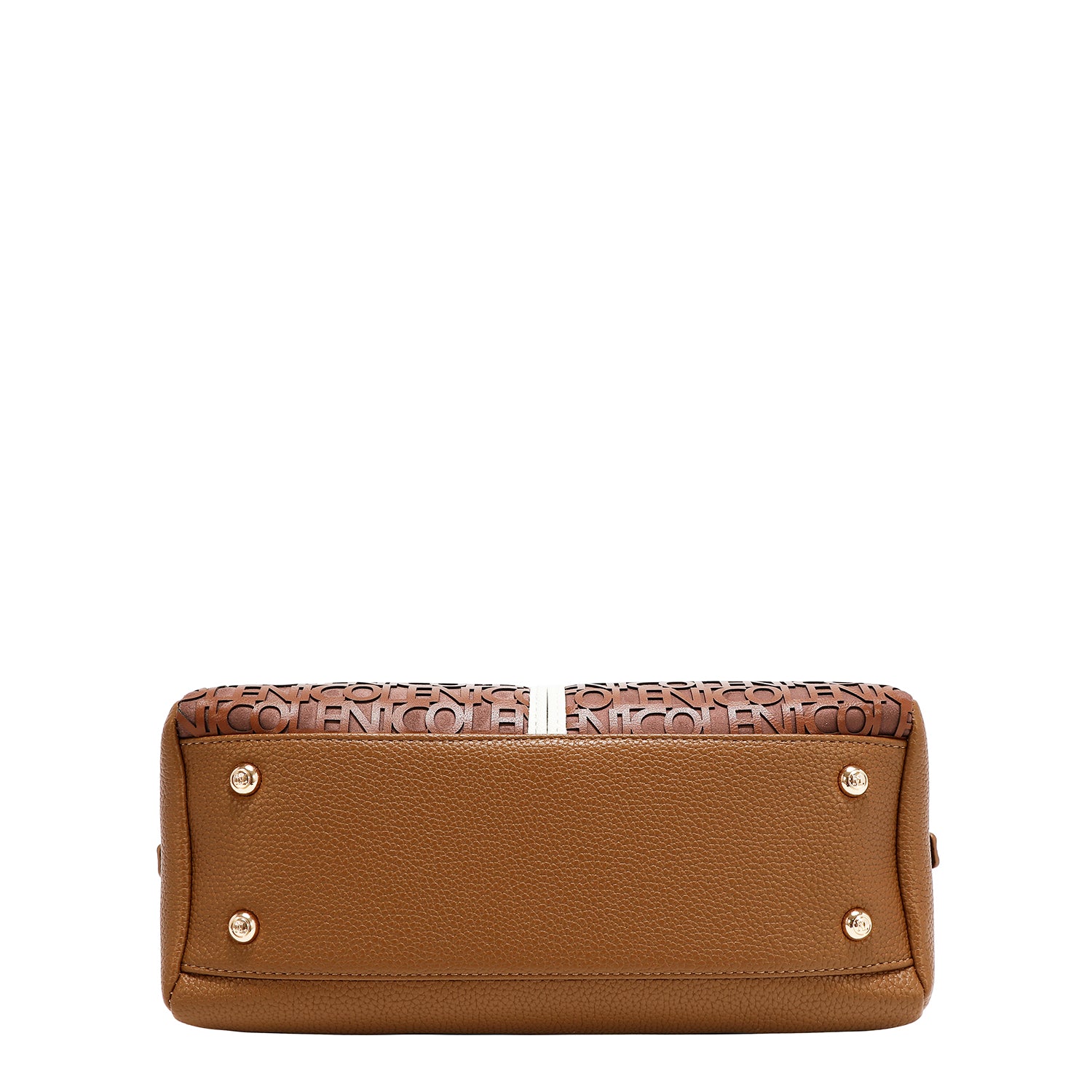 NICOLE MONOGRAM SATCHEL BAG