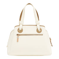 NICOLE MONOGRAM SATCHEL BAG