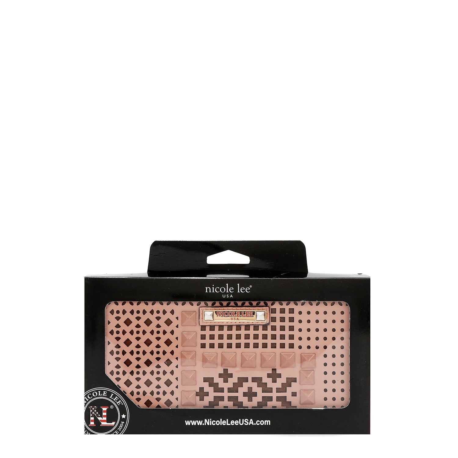 GEOMETRIC CUTOUT WALLET