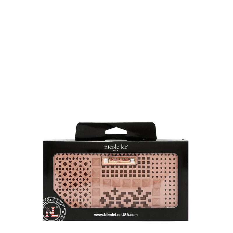 GEOMETRIC CUTOUT WALLET