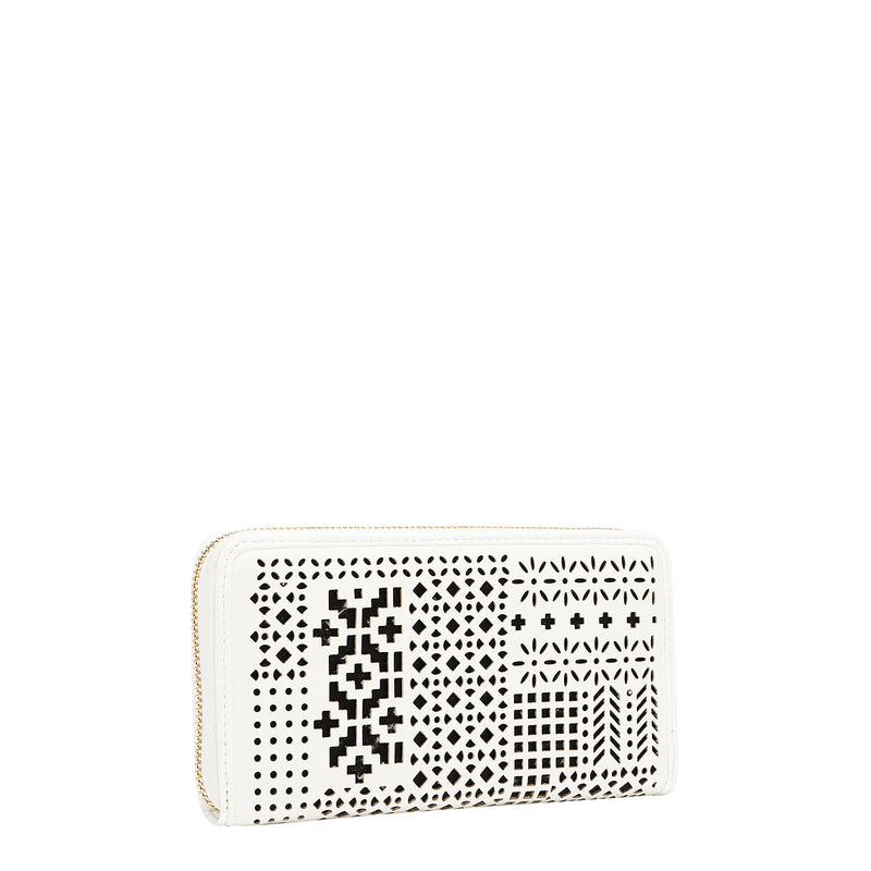 GEOMETRIC CUTOUT WALLET