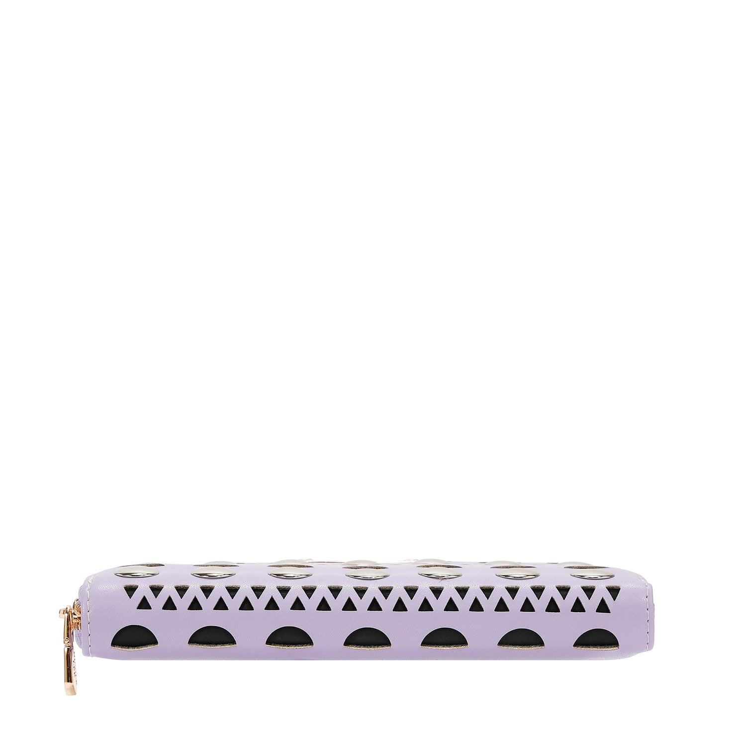 SILVER POP STUD WALLET