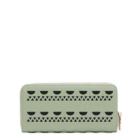 SILVER POP STUD WALLET