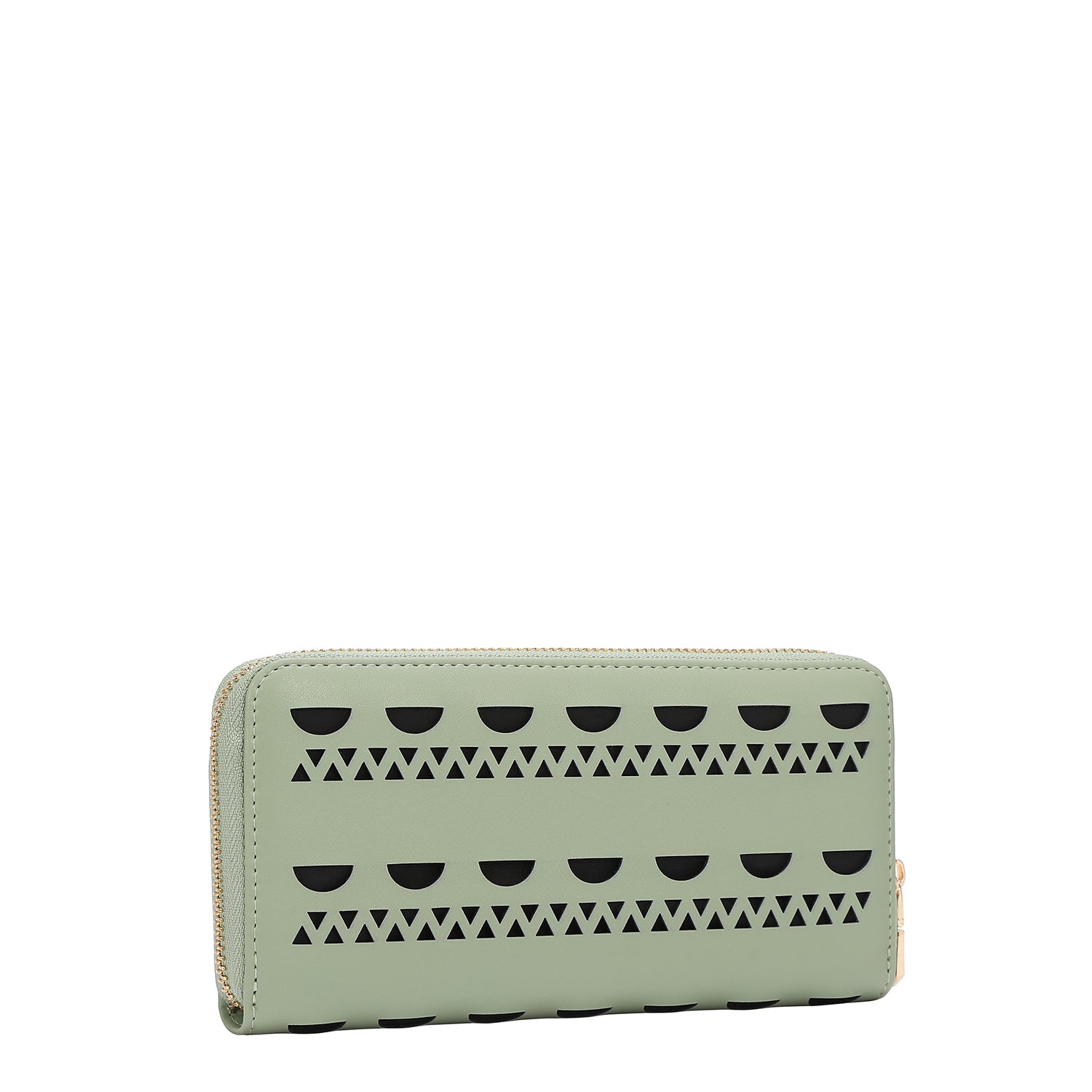 SILVER POP STUD WALLET