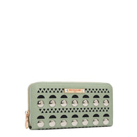 SILVER POP STUD WALLET