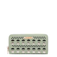 SILVER POP STUD WALLET