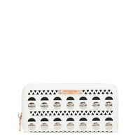 SILVER POP STUD WALLET