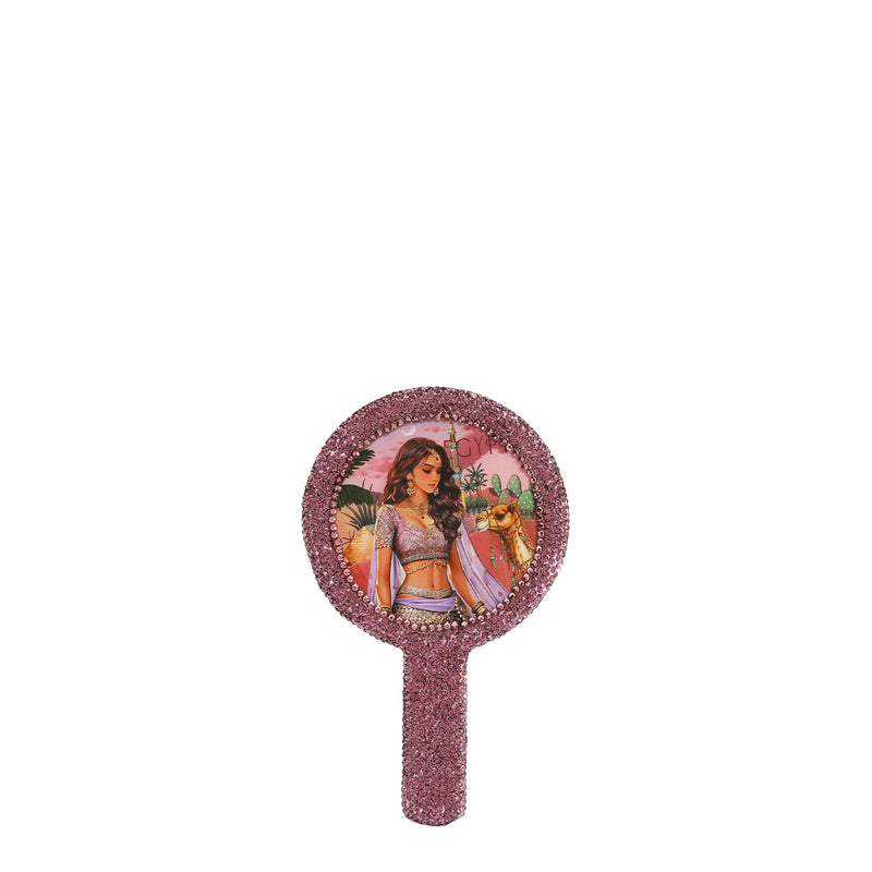 ROUND HAND MIRROR