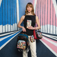 SABINA IMAGINES 5PC SET (BACKPACK, CROSSBODY, POUCH, COINPURSE, WALLET)