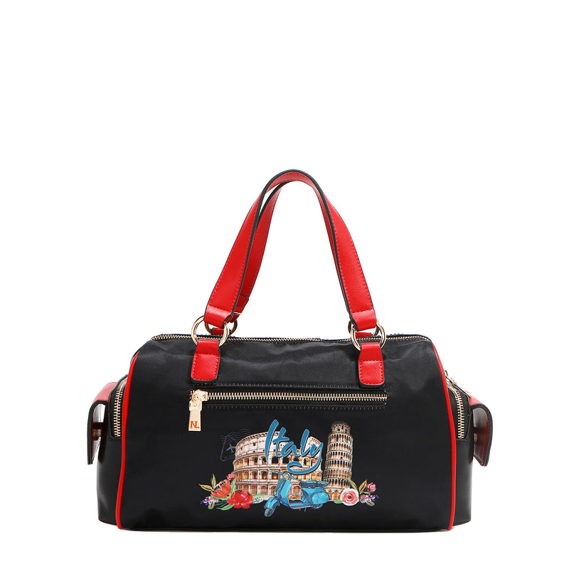 MARTHA TRAVELS ITALY WIDE HANDBAG