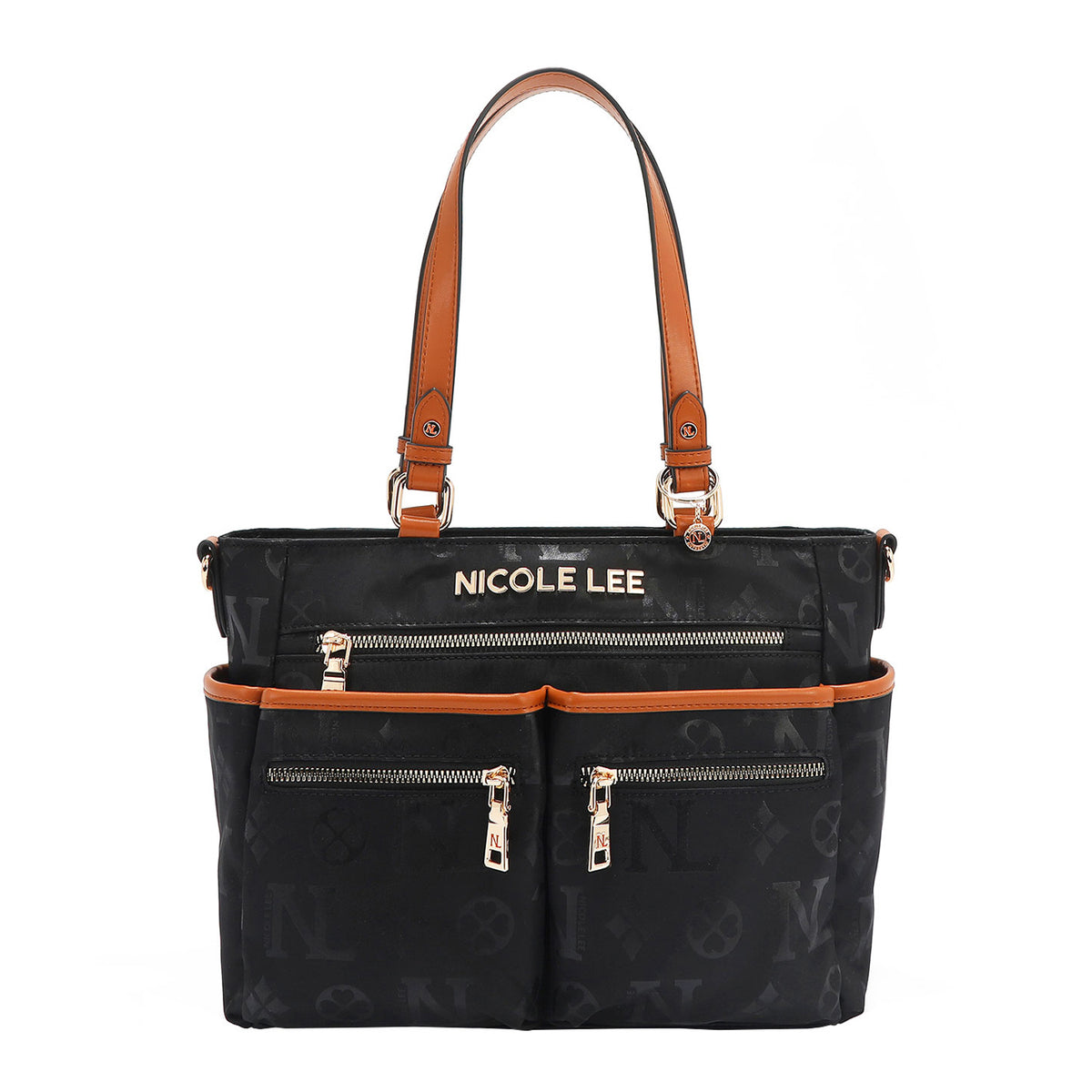OUR NICOLE LEE MARGOT TOTE IN COLOR BLACK. 