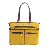 OUR NICOLE LEE MARGOT TOTE IN YELLOW. 