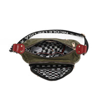 A VIEW FROM ABOVE. POLYESTER INTERIOR AND EXTERIOR LINING.