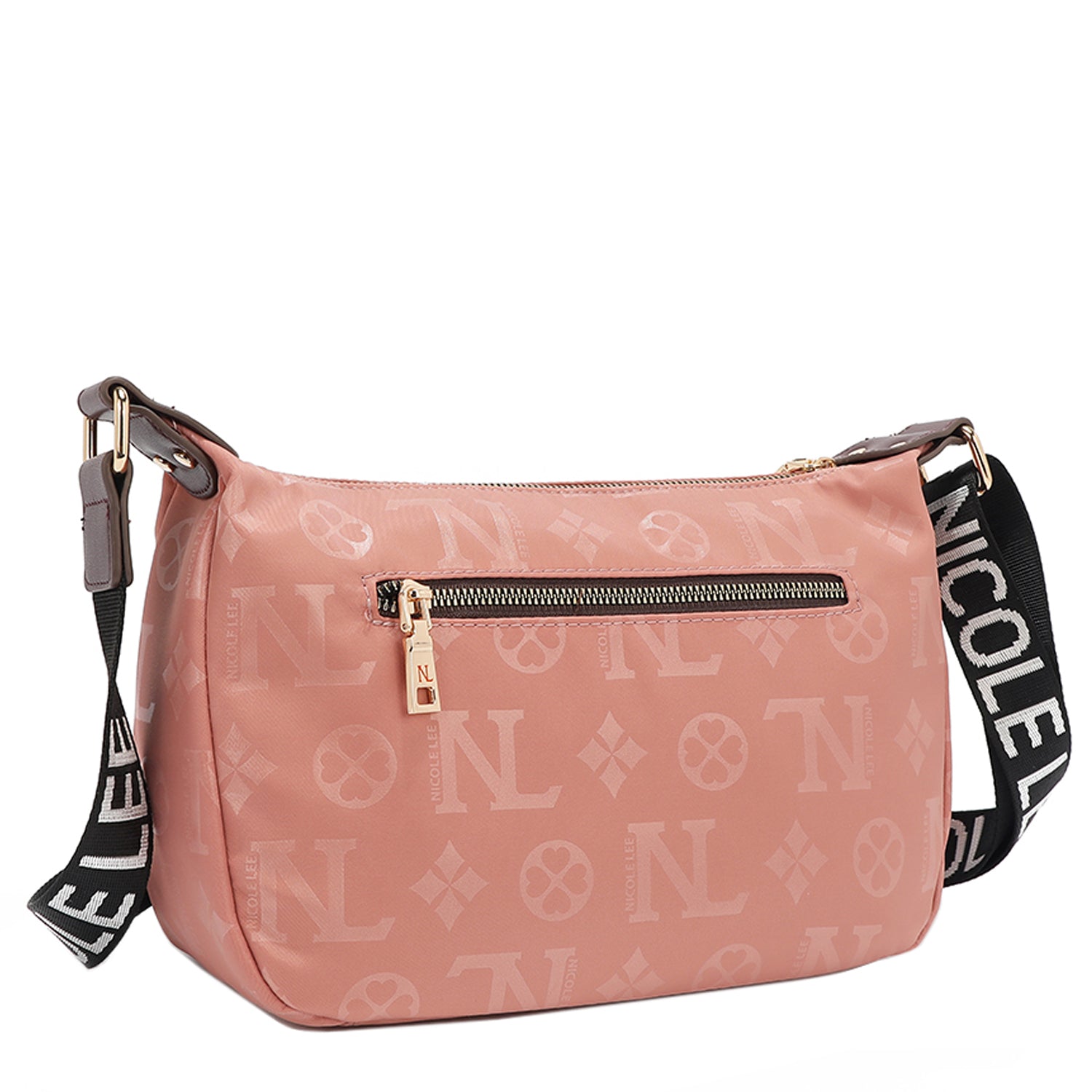 Margot Shoulder Bag Embellished with Metallic Accents. – Nicole