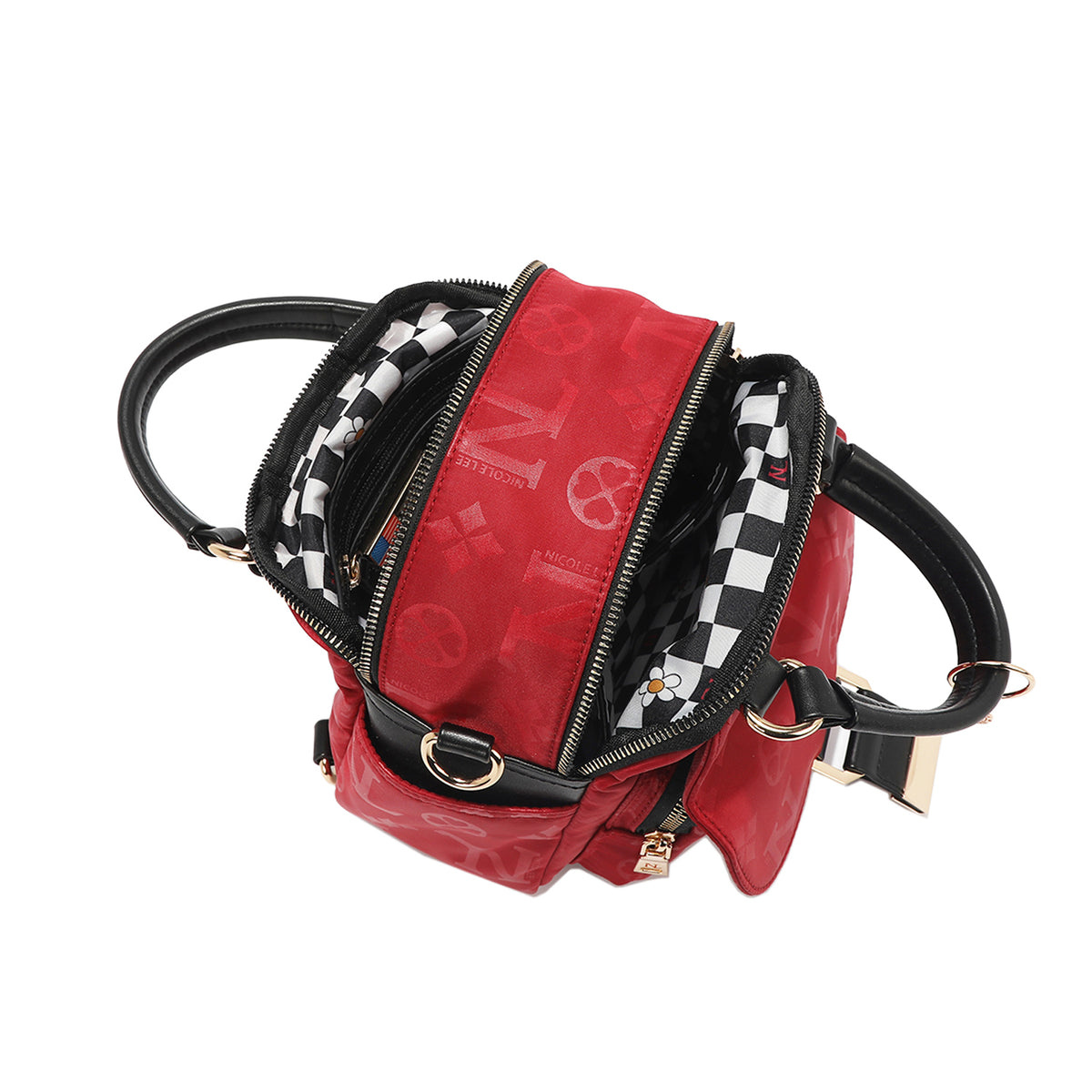 A VIEW FROM ABOVE. POLYESTER INTERIOR AND EXTERIOR LINING.