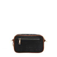 OUR NICOLE LEE MARGOT 2 PIECE CROSSBODY BACK ZIP POCKET IN BLACK.