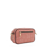 OUR NICOLE LEE MARGOT 2 PIECE CROSSBODY BACK ZIP POCKET IN PINK.