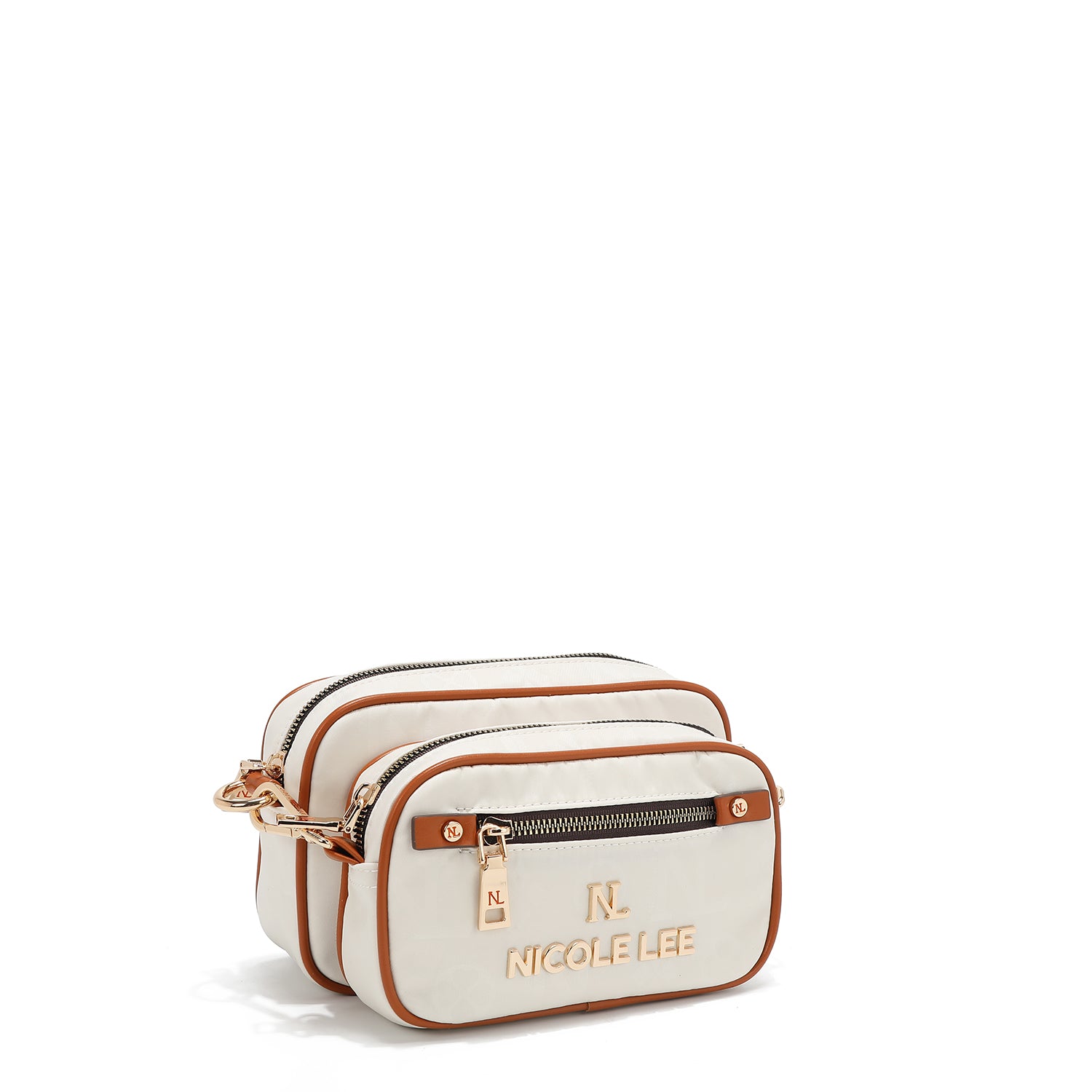 OUR NICOLE LEE MARGOT 2 PIECE CROSSBODY IN WHITE.