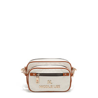 OUR NICOLE LEE MARGOT 2 PIECE CROSSBODY IN WHITE.