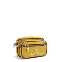 OUR NICOLE LEE MARGOT 2 PIECE CROSSBODY IN YELLOW.