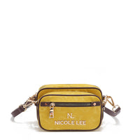 OUR NICOLE LEE MARGOT 2 PIECE CROSSBODY IN YELLOW.