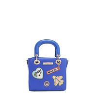 COLOR PATCH TOP HANDLE HANDBAG