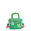 COLOR PATCH TOP HANDLE HANDBAG