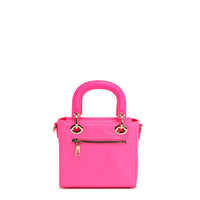 COLOR PATCH TOP HANDLE HANDBAG