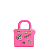 COLOR PATCH TOP HANDLE HANDBAG