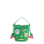 COLOR PATCH BUCKET BAG