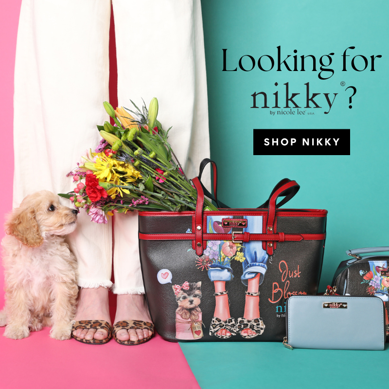 Nicole lee handbags target sales