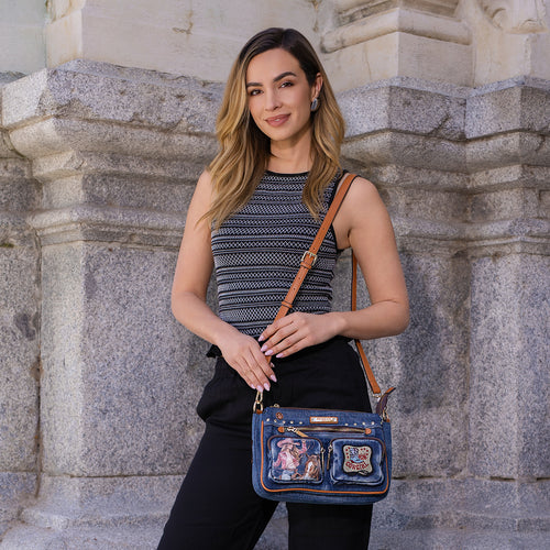 SOFIA MONTANA DENIM CROSSBODY