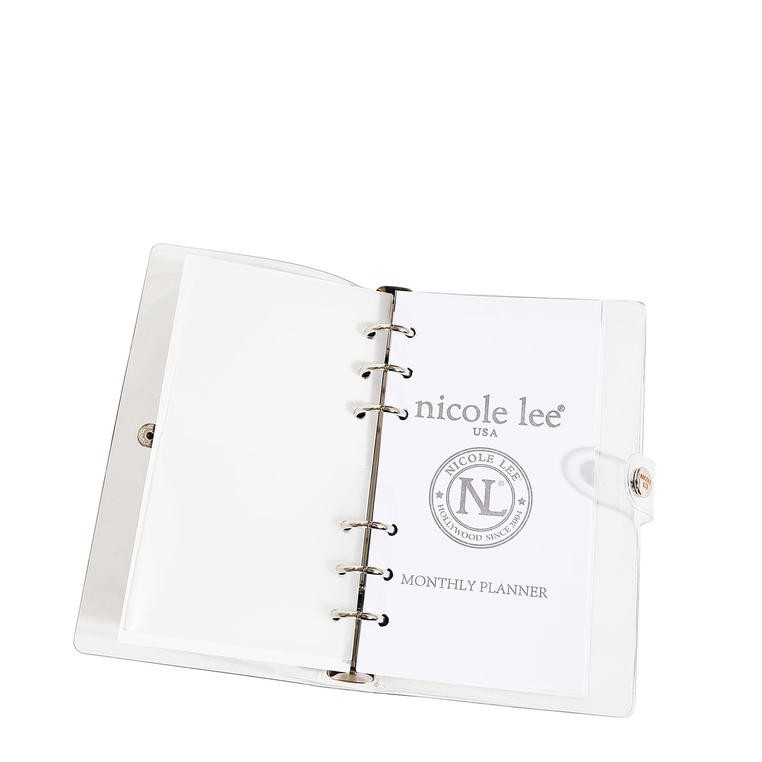 CLEAR COVER RING BINDER PLANNER